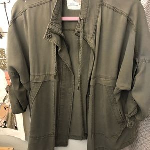 Oversized utility jacket